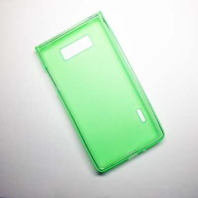 Силиконовый чехол Becolor Green Mat для LG P705 Optimus L7(2)