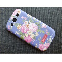 Пластиковый чехол Cath Kidston Rose Pink для Samsung i9300 Galaxy S3