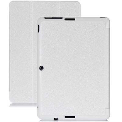 Полиуретановый чехол Book Cover Case White для Asus Transformer Pad TF103CG(1)