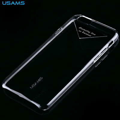 Пластиковый чехол Usams Duzzle Series Silver для Apple iPhone 6/6s(3)