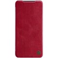 Кожаный чехол Nillkin Qin Leather Case Красный для Xiaomi 12X(#1)