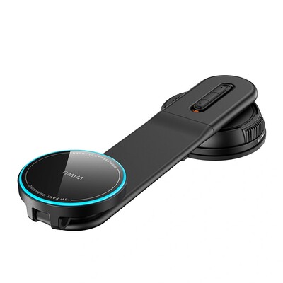 Автомобильный магнитный держатель с беспроводной зарядкой WiWU Universal Automatic Wireless Car Charger CH-327(6)