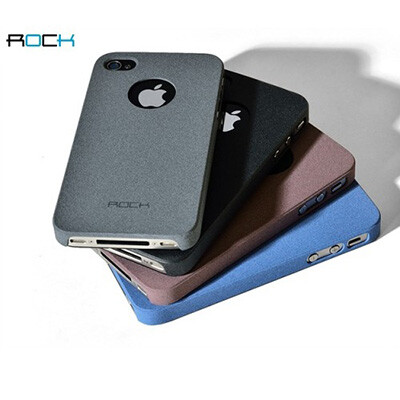 Пластиковый чехол ROCK Quicksand Series Purple для Apple iPhone 4/4S(4)