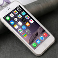 Силиконовый чехол с металлической вставкой Usams Aluminum Noble Series Grey для Apple iPhone 6 Plus/6s Plus(#3)