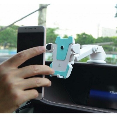 Универсальный автомобильный держатель HOCO CA2 на стекло или торпеду(8)