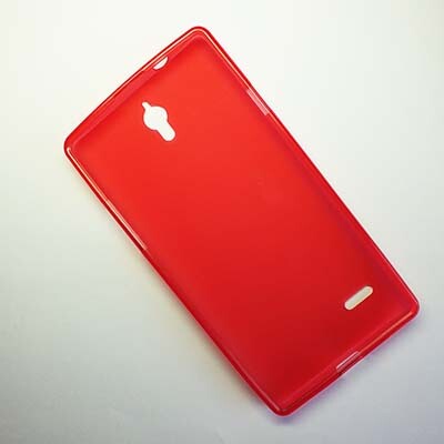 Силиконовый чехол Becolor Red Mat для Huawei Ascend G700(2)