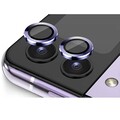 Защитное стекло на камеру Supglass Anti Glare Camera Lens Glass фиолетовое для Samsung Galaxy Z Flip 4(#1)