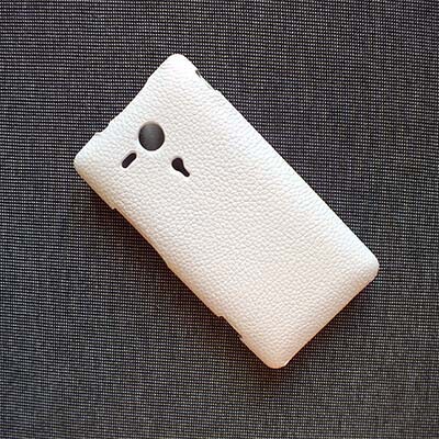 Кожаный чехол Melkco Leather Case White LC для Sony Xperia SP M35i(2)