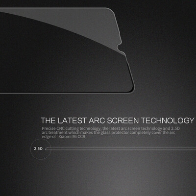 Защитное стекло Nillkin CP+ Pro Black для Xiaomi Mi CC9 (Mi9 Lite)(8)