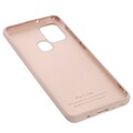 Силиконовый чехол Silicone Case светло-розовый для Samsung Galaxy A21s(#2)