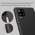 Пластиковый чехол с подставкой Nillkin Super Frosted Shield Синий для Samsung Galaxy A42 5G(#4)