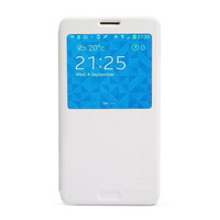 Кожаный чехол Nillkin V-Series White для Samsung N9000 Galaxy Note 3