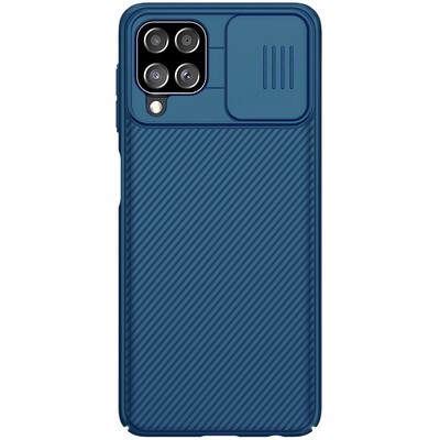 Чехол-накладка Nillkin CamShield Синяя для Samsung Galaxy M32(1)