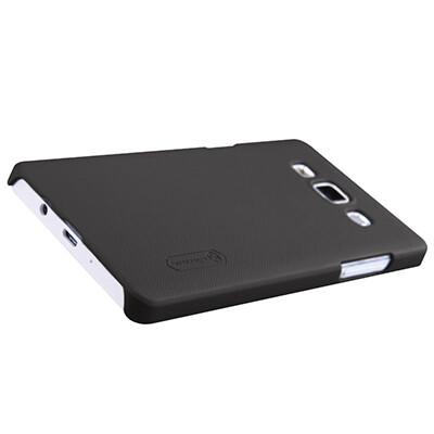 Пластиковый чехол Nillkin Super Frosted Shield Black  для Samsung Galaxy A5(3)