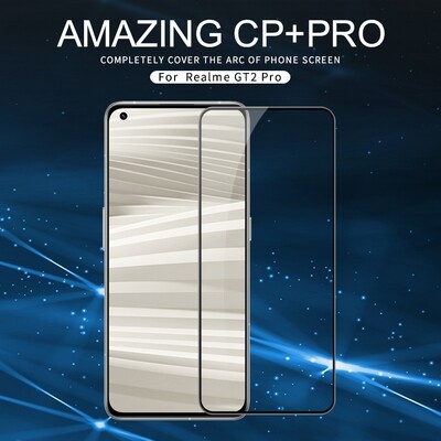 Защитное стекло Nillkin CP+Pro Черное для Realme GT 2 Pro(5)