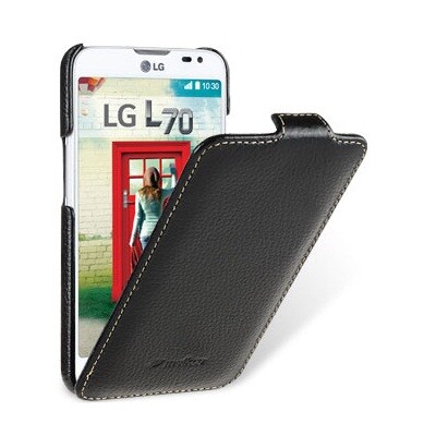 Кожаный чехол Melkco Leather Case Black LC для LG L70 Dual D325(1)