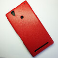 Кожаный чехол Melkco Leather Case Red LC для Sony Xperia T2 Ultra Dual(#3)