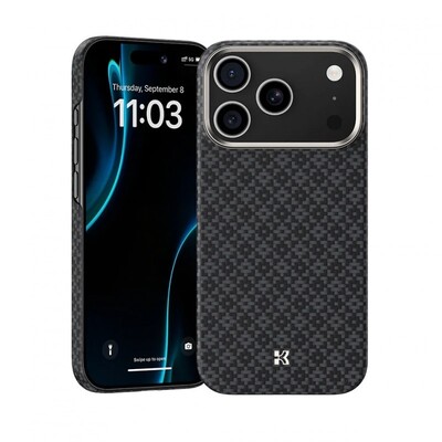 BENKS ArmorAir ArmorGrid Phone case Built with Kevlar черный для Apple iPhone 17 Pro Max(1)