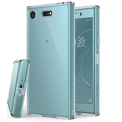 Чехол бампер Ringke Fusion Series прозрачный для Sony Xperia XZ1 Compact(1)