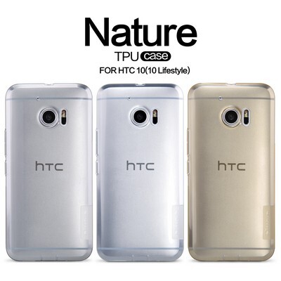 Силиконовый чехол Nillkin Nature TPU Case Grey для HTC 10(4)