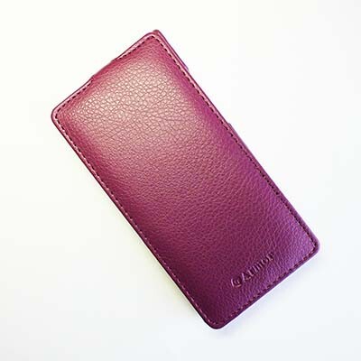 Кожаный чехол Armor Case Purple для Huawei Ascend P7(1)