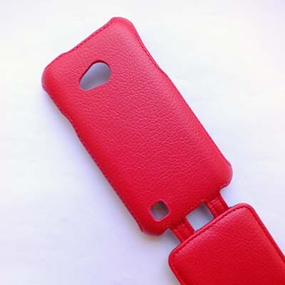 Кожаный чехол Armor Case Red для LG L50 D221(2)