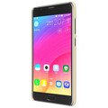 Пластиковый чехол с пленкой Nillkin Super Frosted Shield Gold для Asus ZenFone 4 Max ZC550TL(#2)