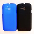 Силиконовый чехол Becolor Blue Mat для Alcatel One Touch M POP 5020D(#3)