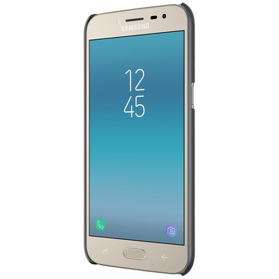 Пластиковый чехол с подставкой Nillkin Super Frosted Shield Черный для Samsung Galaxy J2 (2018)(2)