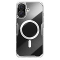 Силиконовый чехол Nillkin Nature TPU Pro Magnetic Case Прозрачный для Apple iPhone 16(#1)