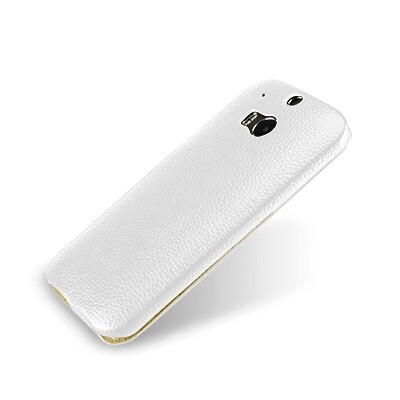 Кожаный чехол Melkco Leather Case White LC для HTC One M8(3)