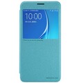 Полиуретановый чехол книга Nillkin Sparkle Leather Case Blue для Samsung J710F Galaxy J7 (2016)(#1)