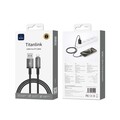 Кабель для зарядки WiWU Aluminum alloy Nylon braided Titan Link Series Wi-C055 A-L 1m(#4)