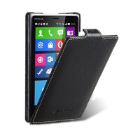 Кожаный чехол Melkco Leather Case Black LC для Nokia X2 Dual Sim