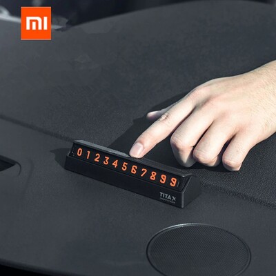 Парковочная карта Xiaomi TITA Temporary Parking Card (черный)(2)