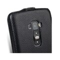 Кожаный чехол Melkco Leather Case Black LC для LG Optimus G Flex(#4)