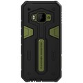 Противоударный чехол-накладка Nillkin Defender II Series Green для HTC One M9(#1)