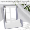 Защитный чехол Acrylic TPU Case с креплением для стилуса серый для Samsung Galaxy Tab S10 Fe Plus(#5)