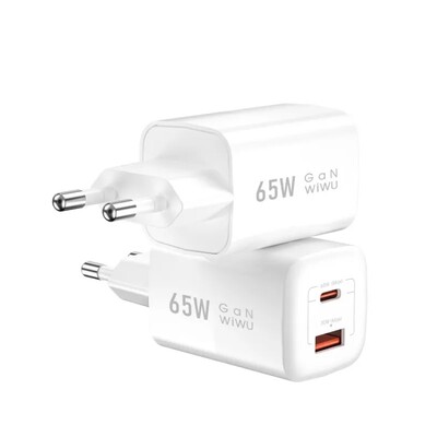 Зарядное устройство WiWU 65W Nano GaN PD+QC Fast Charger Wi-U012(3)
