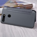 Полиуретановый чехол книга Nillkin Sparkle Leather Case Черный для Huawei Honor View 20(#4)