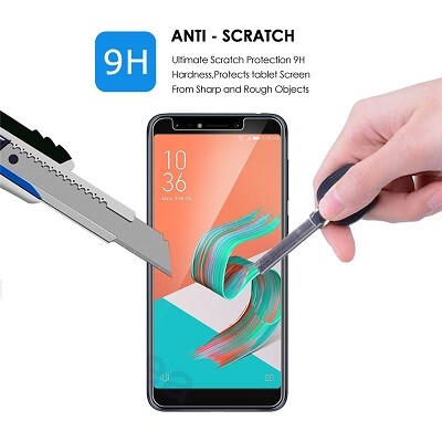 Противоударное защитное стекло Tempered Glass Protector 0.3mm для Asus ZenFone 5 Lite ZC600KL(2)