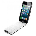Кожаный чехол SGP Leather Case illuzion Legend Black для Apple iPhone 5/5s/SE(#3)