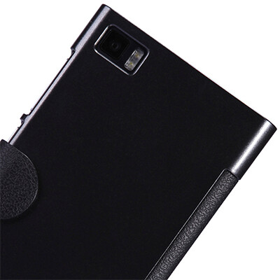Полиуретановый чехол Nillkin Fresh Series Black  для Xiaomi MI3(3)