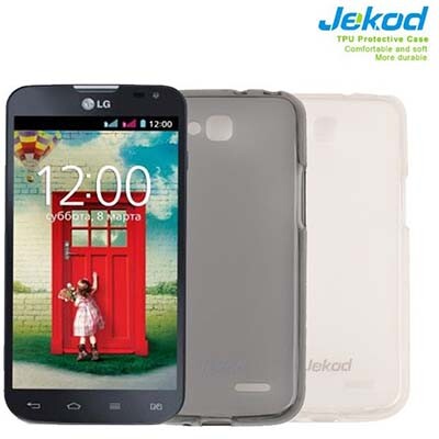 Силиконовый чехол Jekod TPU Case White для LG L90 Dual D410(3)