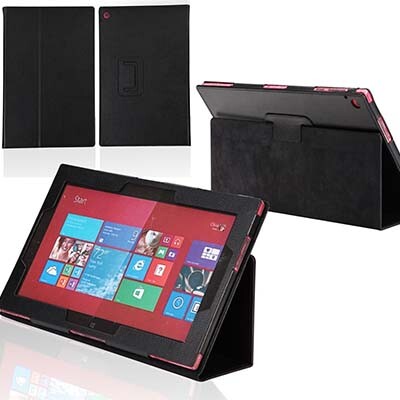 Кожаный чехол TTX Case Black для Nokia Lumia 2520(3)