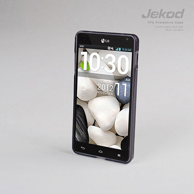 Силиконовый чехол Jekod TPU Case Black для LG Optimus G E975(1)