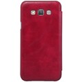 Кожаный чехол Nillkin Qin Leather Case Red для Samsung Galaxy E7(#2)