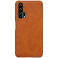 Кожаный чехол Nillkin Qin Leather Case Коричневый для Huawei Honor 20 Pro(#2)