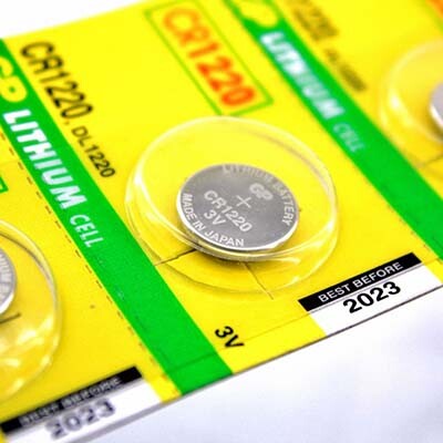 Спецэлемент 1шт GP CR1220-5BL(2)