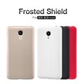 Пластиковый чехол с пленкой Nillkin Super Frosted Shield Black для Meizu M1 Metal(#4)
